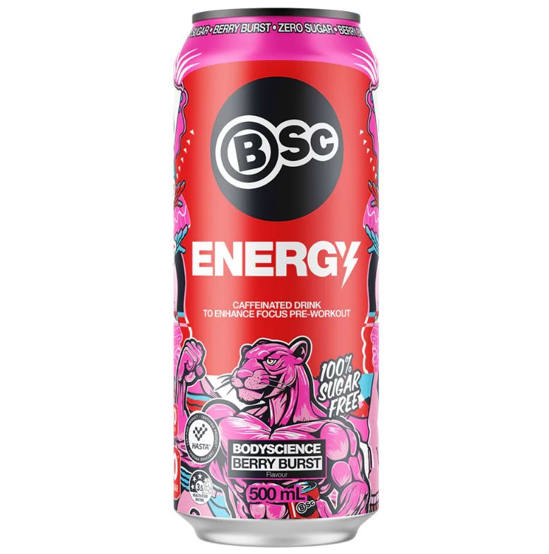 Bsc Energy Berry Burst 500ml