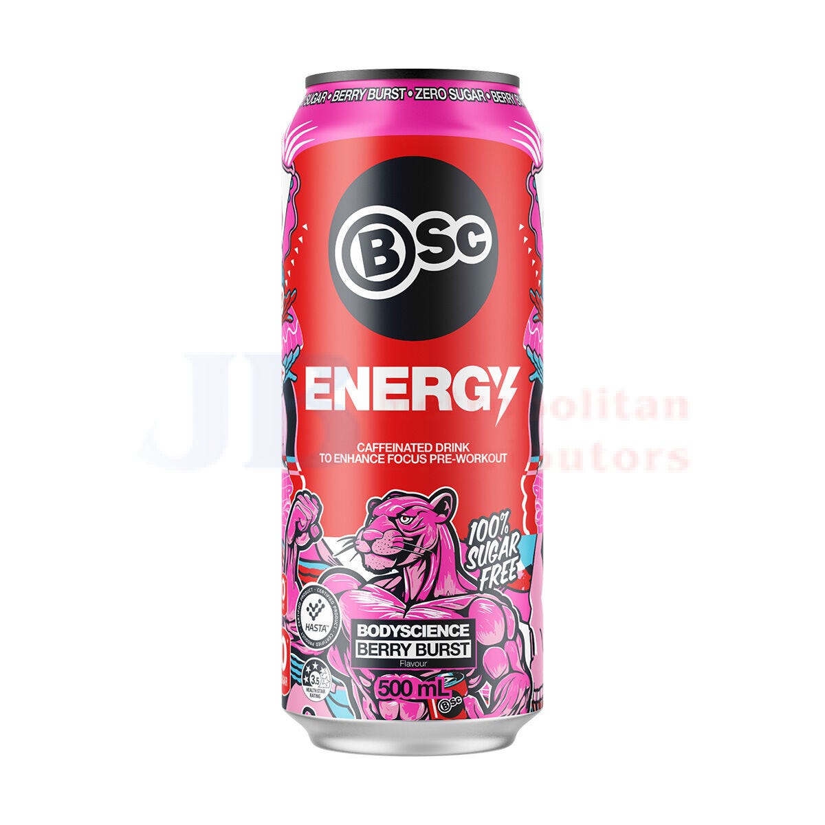 Bsc Energy Berry Burst 500ml