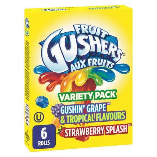 Fruit Gushers Grape and Strawberry 138g
