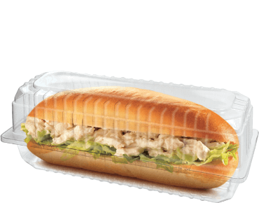 Plastic Roll Pack Hinged (100 Pack)
