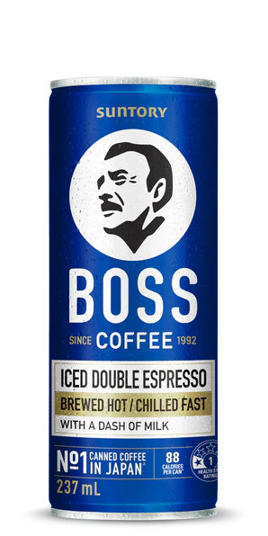 Boss Coffee Iced Double Espresso 237ml