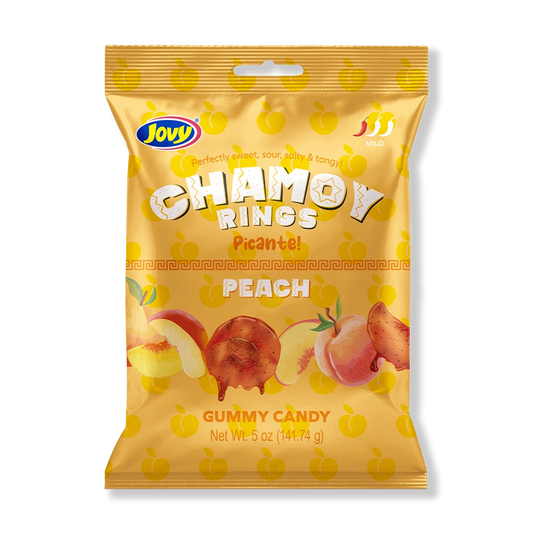 Jovy Chamoy Rings Peach 141g