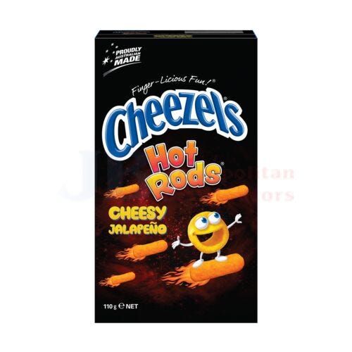 Cheezels Hot Rods Chessy Jalapeno 110g