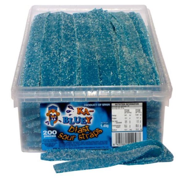 Ka Bluey Sour Straps (200 Pieces)