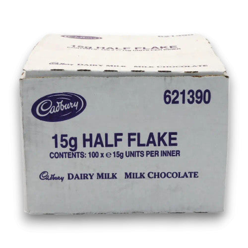Cadbury Half Flake 15g (100 Pack)