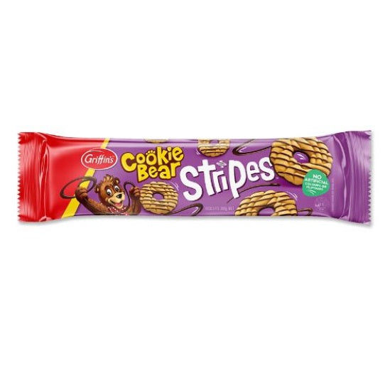Griffin Cookie Bear Stripes 200g