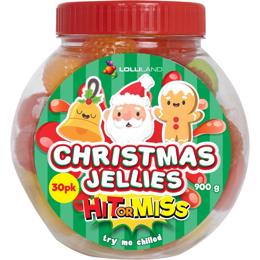 Christmas Jellies Jar 900g
