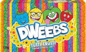 Dweebs Tutti Frutti Theatre Box 120g