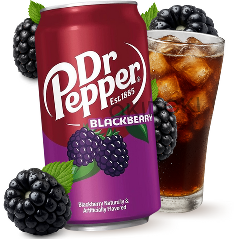 Dr Pepper Black Berry 355Ml
