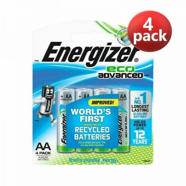 Energizer Eco Advanced AA 4 Pack 