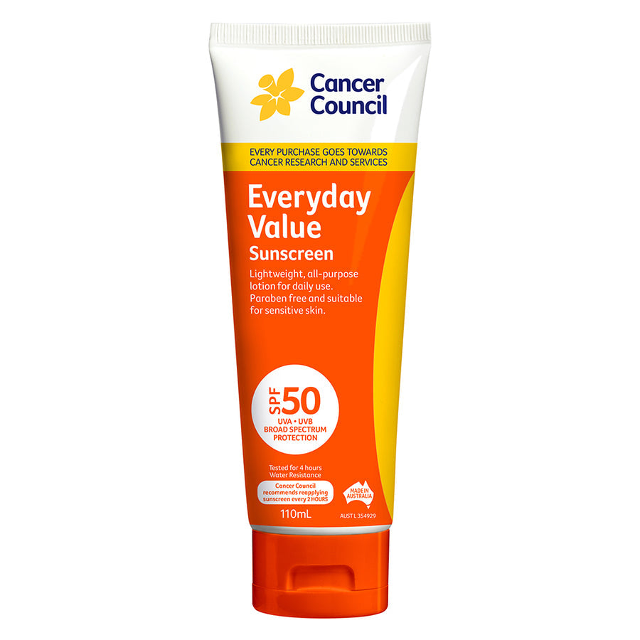 Cancer Council Everyday Value Sunscreen Spf50 110ml