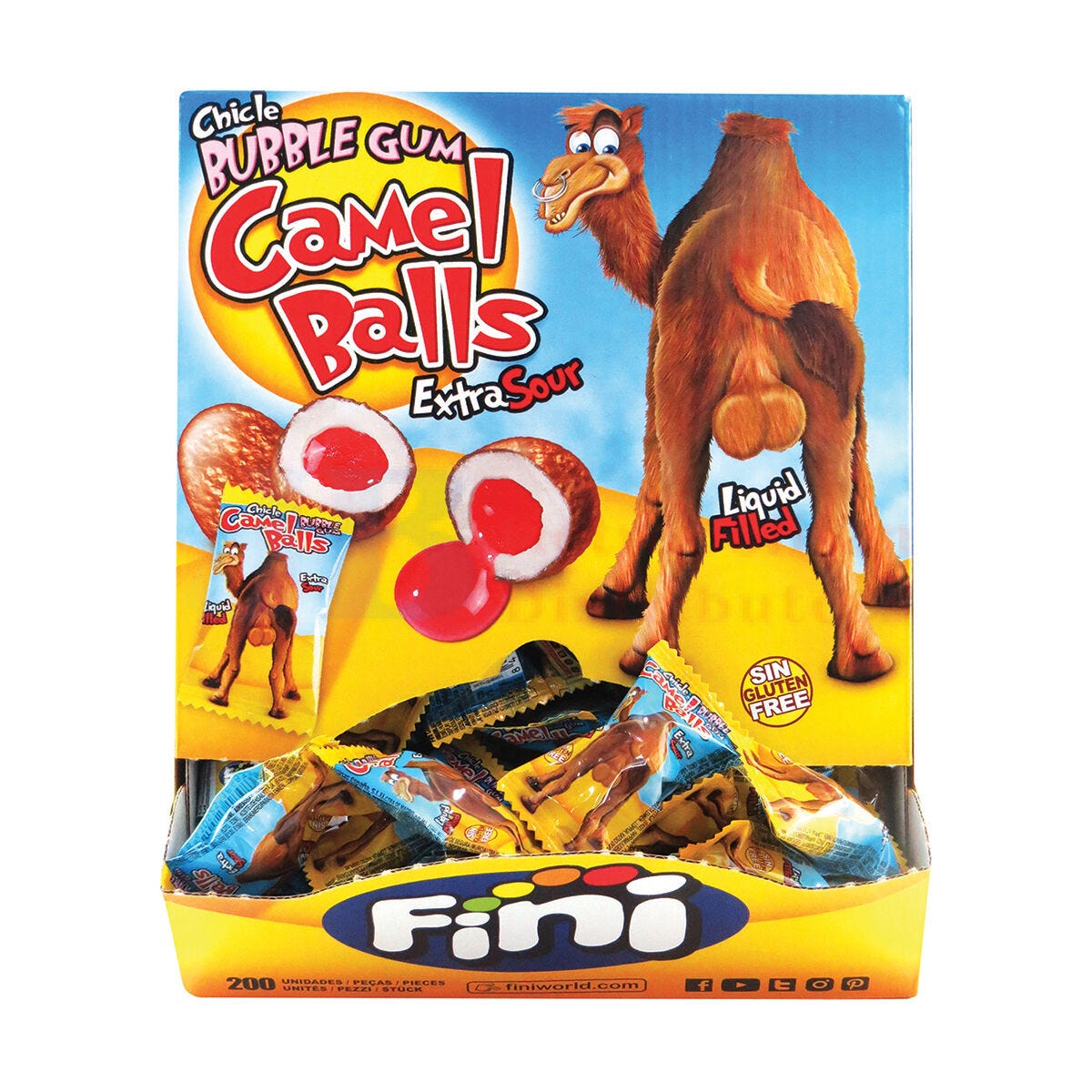 Fini Camel Gum Balls (200 Pack)