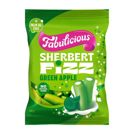 Fabulicious Apple Sherbert Fizz 200g