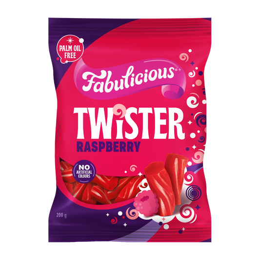 Fabulicious Raspberry Twister 200g