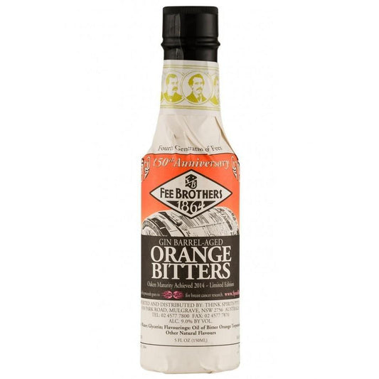 6 x Fee Bros Bitters Gin Aged Bitters 150Ml