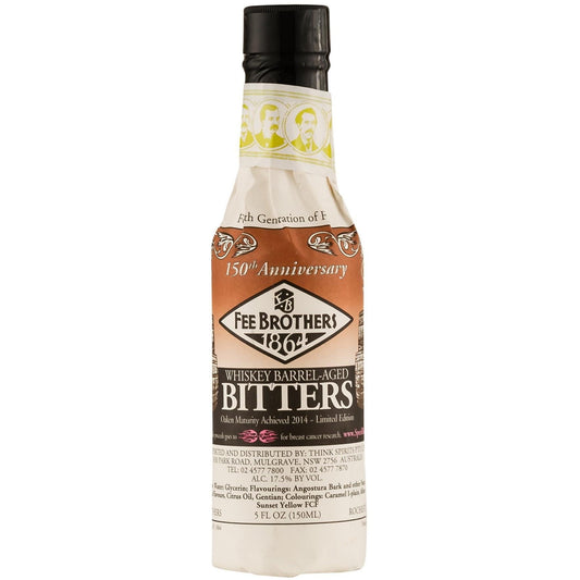 12 x Fee Bros Bitters Whisky Aged Bitters 150Ml