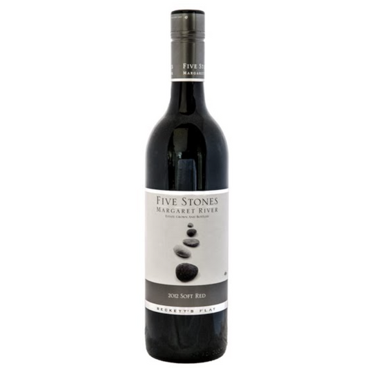 6 x Five Stones Soft Red 750Ml