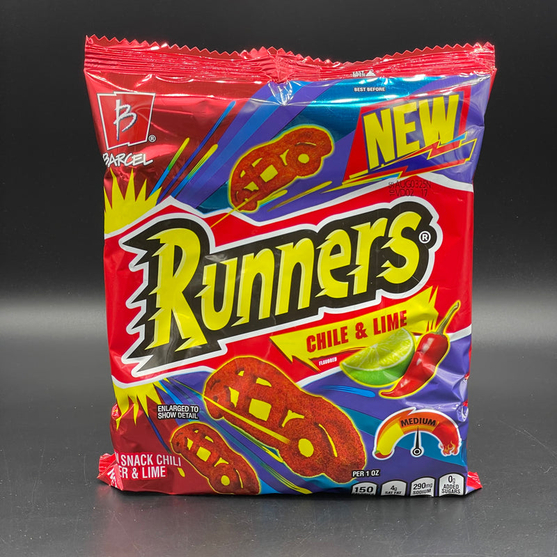 Barcel Runners Chili Pepper & Lime Flavored Corn Snack 113g