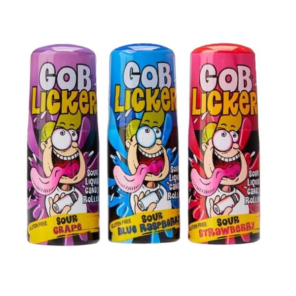Gob Licker Sour Liquid Candy Roller Purple 60Ml 