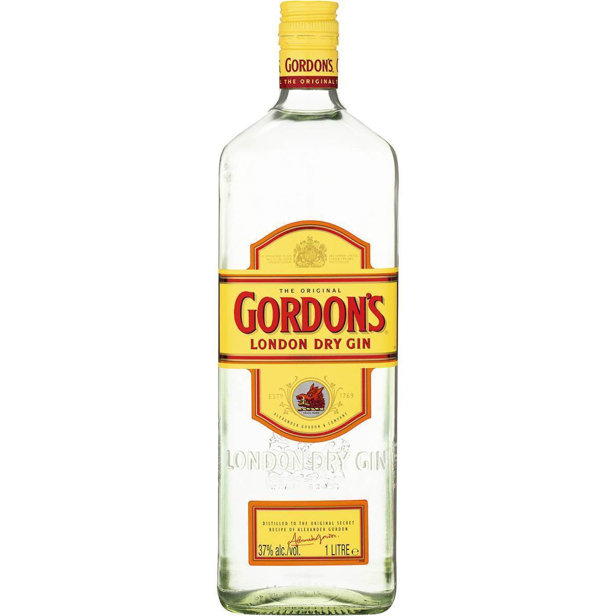 12 x Gordon'S London Dry 1000Ml