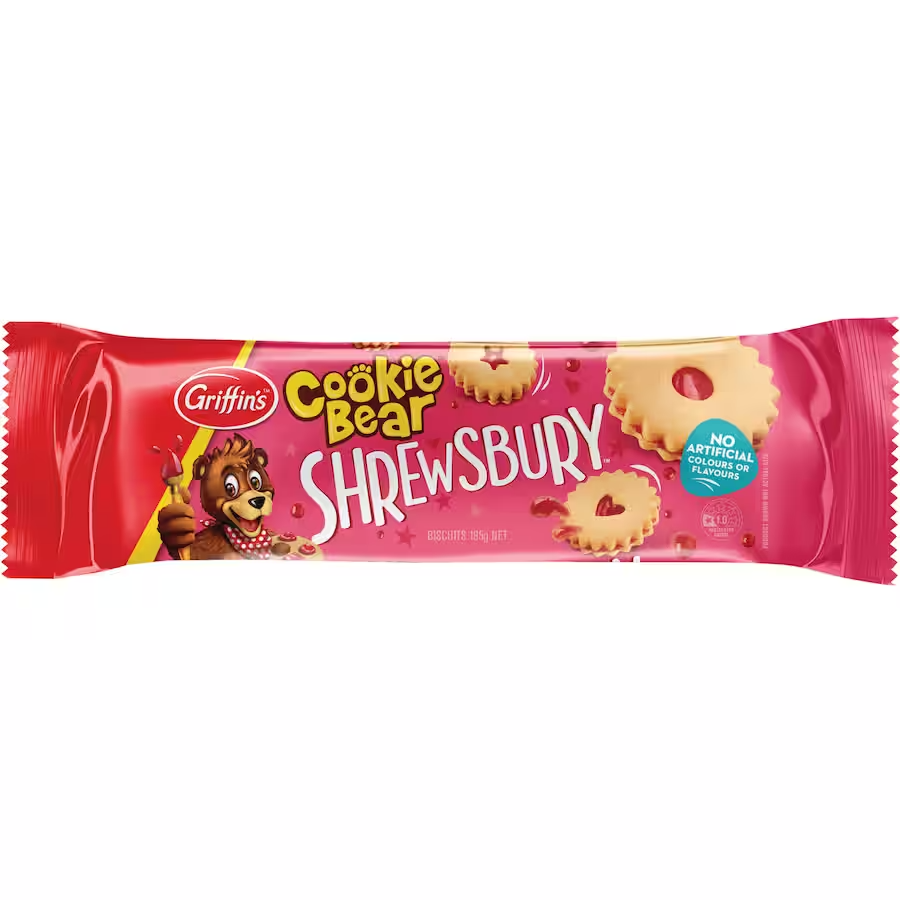 Griffin Cookie Bear Shrewsbury 195g