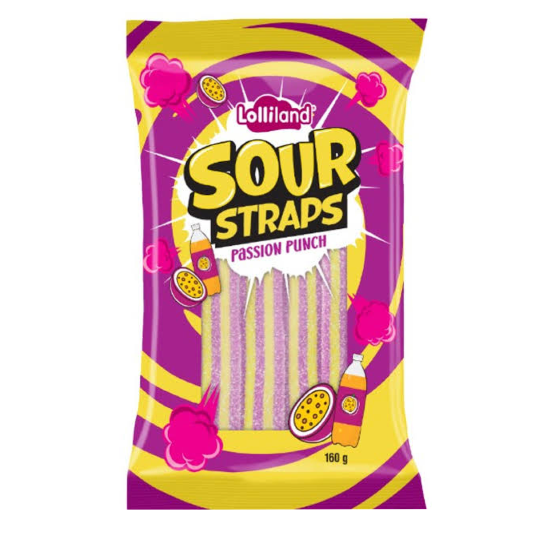 Sour Straps Passion 160g