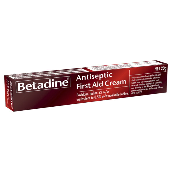 Betadine First Aid Cream 20g
