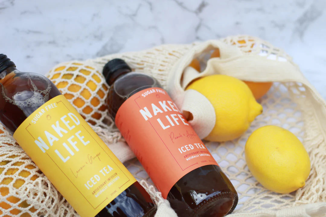 Naked Life Iced Tea Lemon & Ginger 350ml