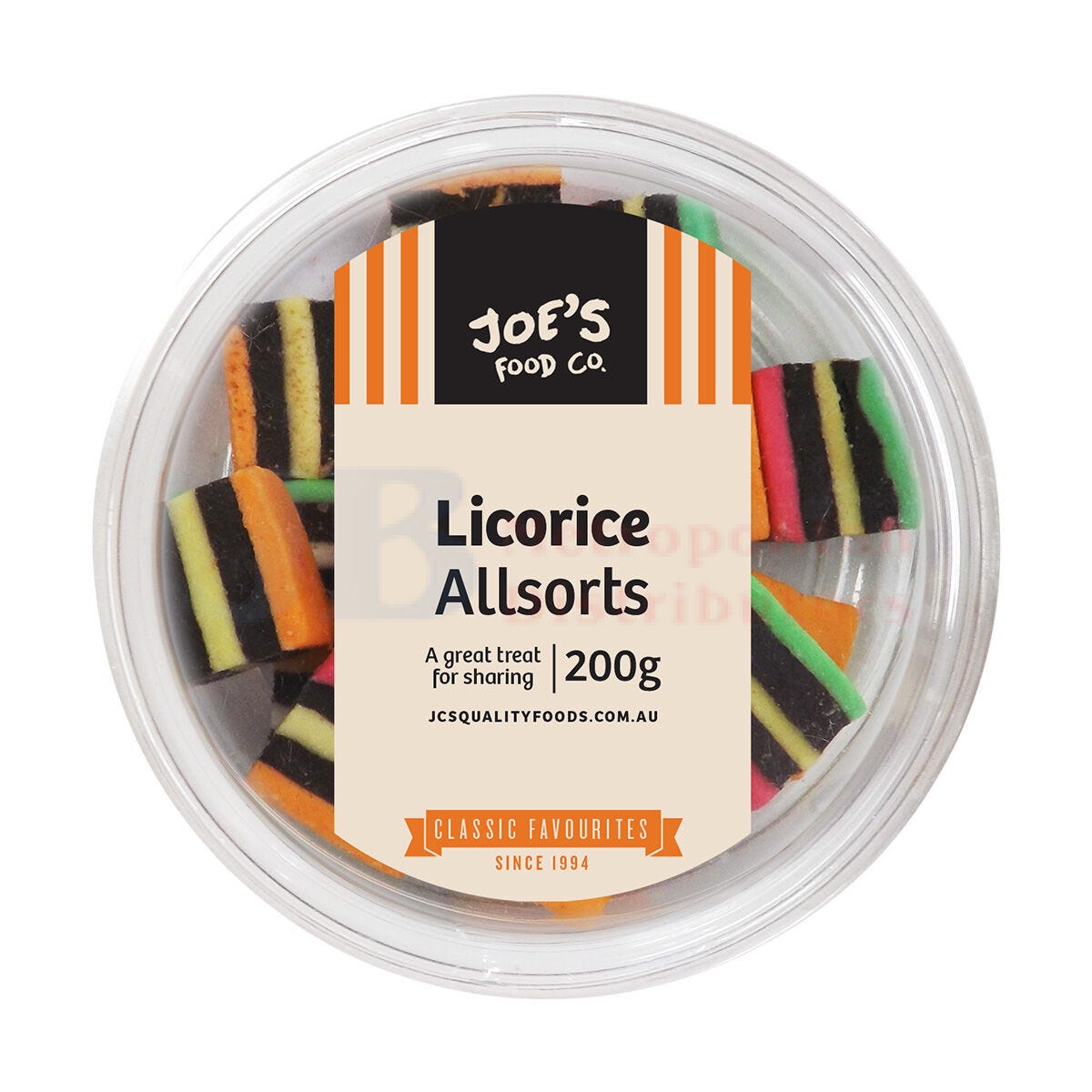 Jc's Licorice Allsorts 200g