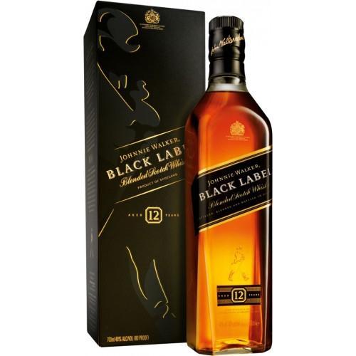6 x Johnnie Walker Black Label 700Ml