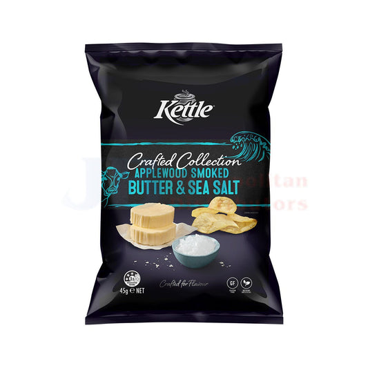 Kettle Applewood Smoked Butter & Sea Salt 45g