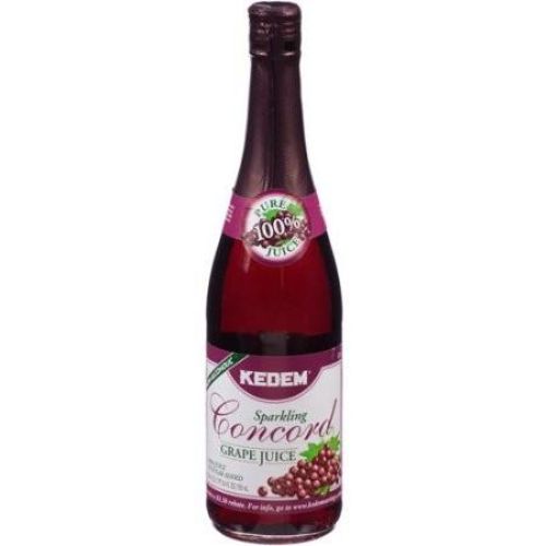 6 x Kedem Sparkling Concord Juice 750Ml