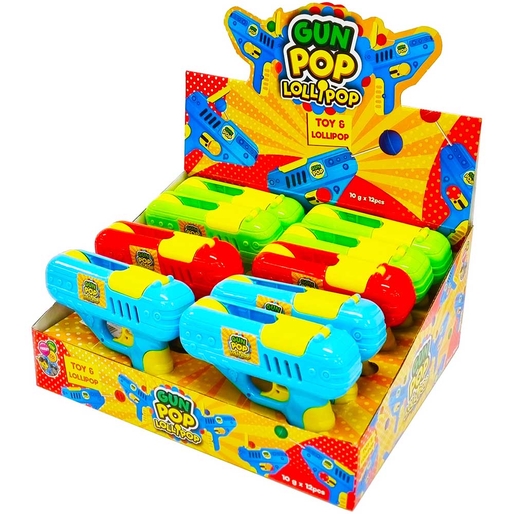 Lolliland Gun Pop Lollipop 10g