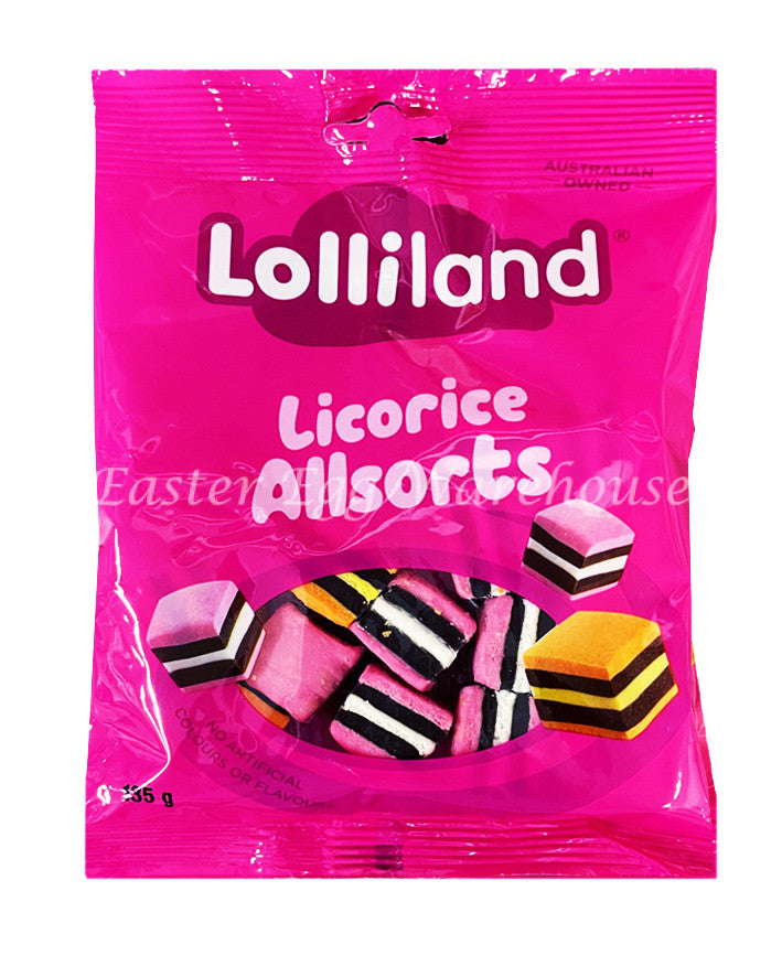 Lolliland Licorice Allsorts 135g