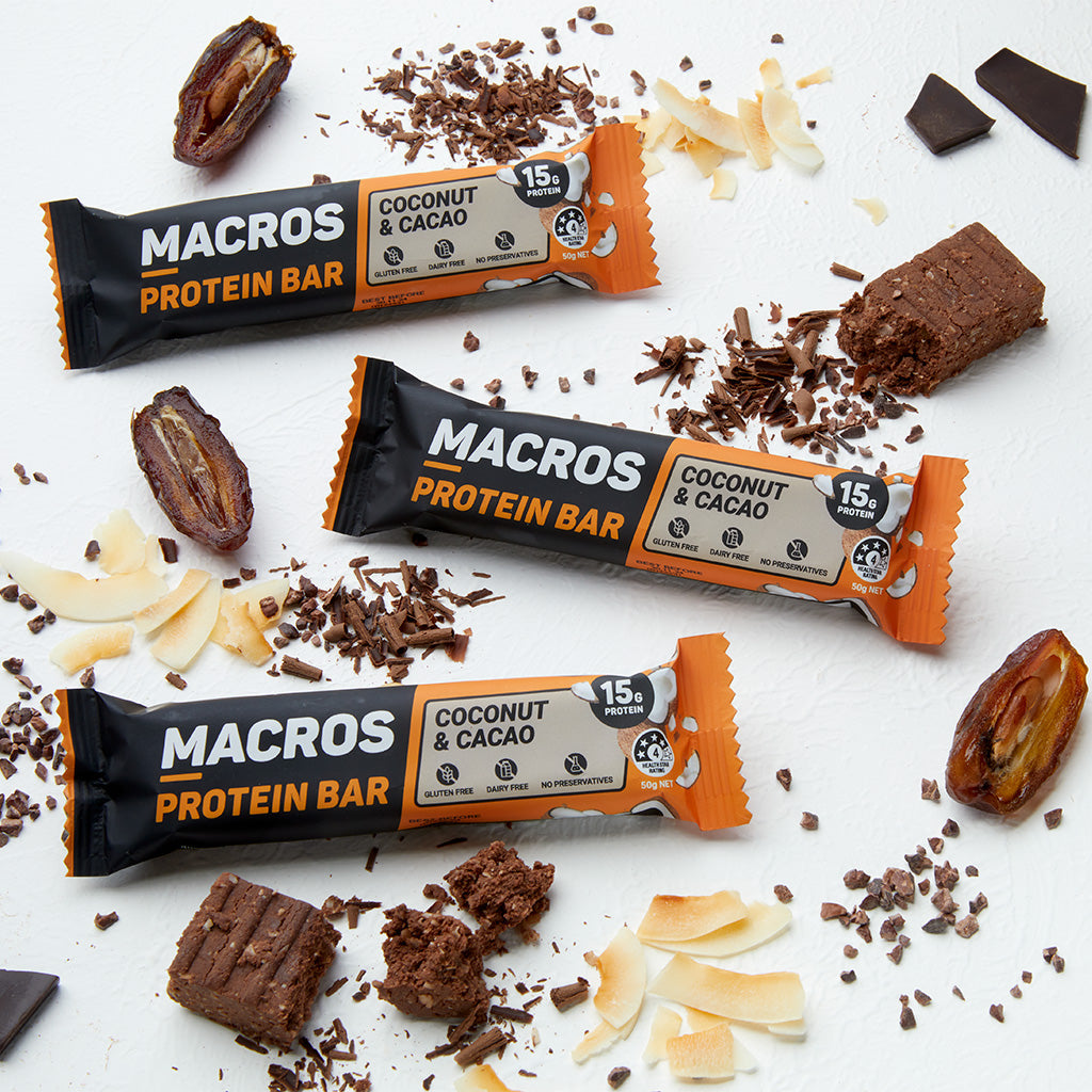 Macros Cacao Protein Bar 50g