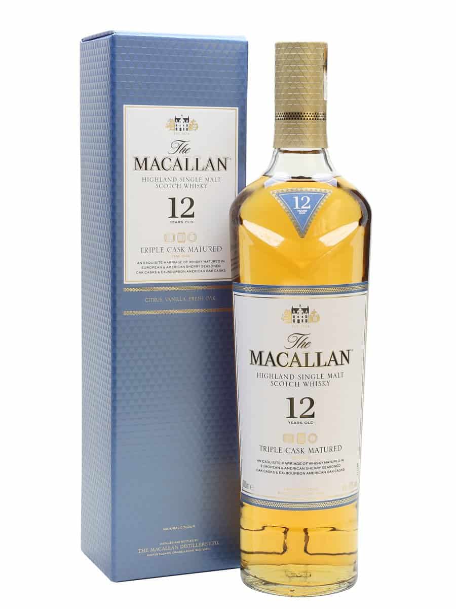 6 x Macallan 12 Yo Triple Cask 700Ml