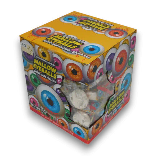 Mallow Eyeballs With Jam Filling 5g (100 Pieces)