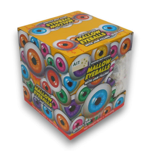 Mallow Eyeballs With Jam Filling 5g (100 Pieces)