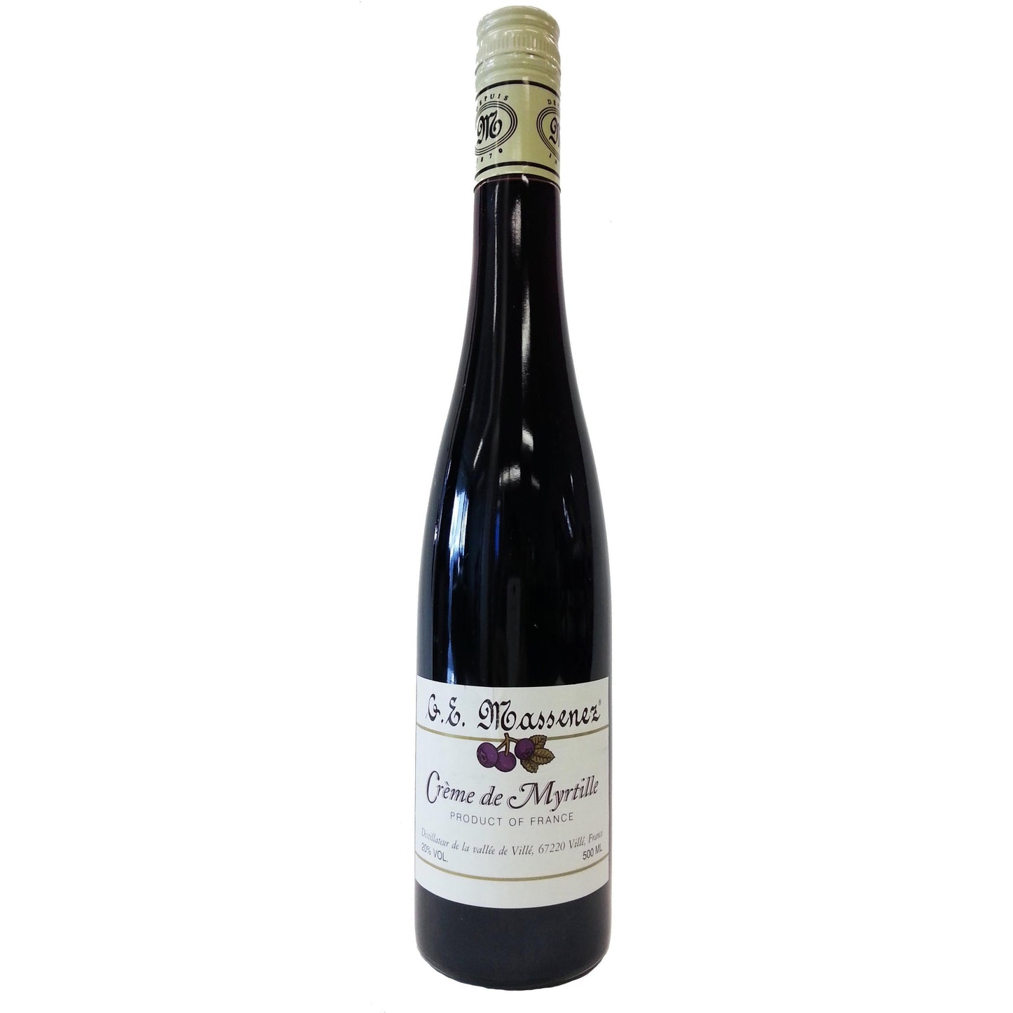 12 x Massenez Myrtille 500Ml