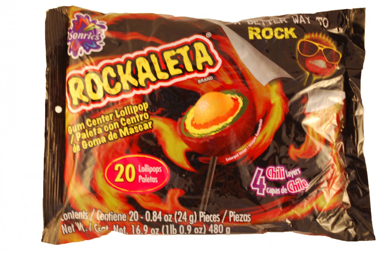 Sonrics Rocka Leta Lollipops 20 Pack