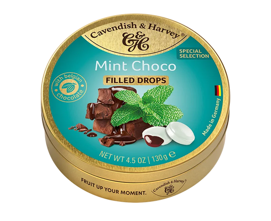 Cavendish & Harvey Mint Choco Drops 130g