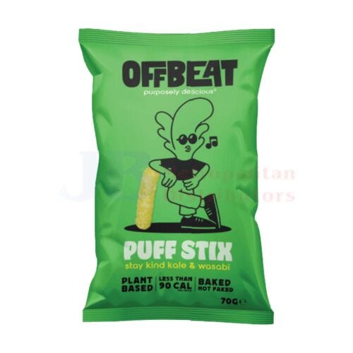 Offbeat Puff Stix Kale & Wasabi 70g