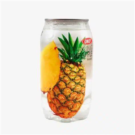 Okf Sparkling Drink Pineapple 350Ml