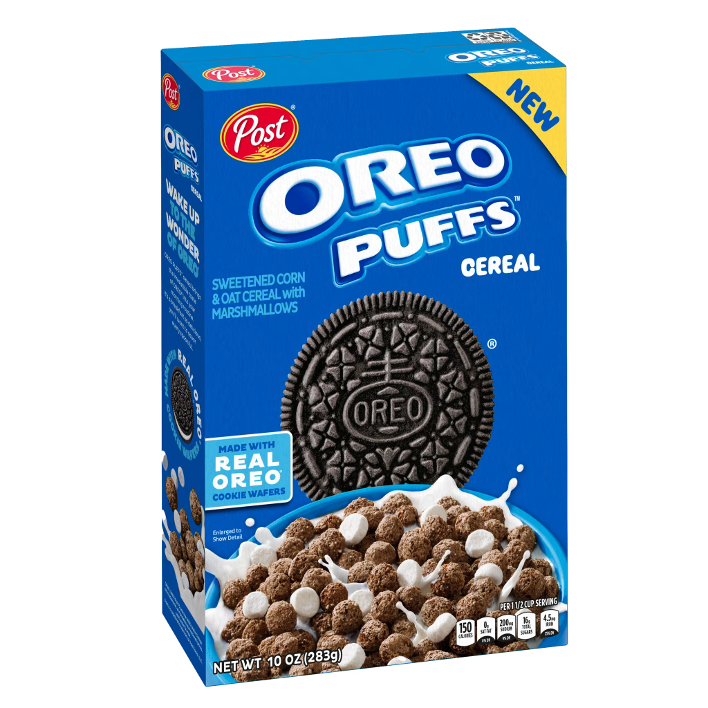Post Oreo Puff Cereal 283g