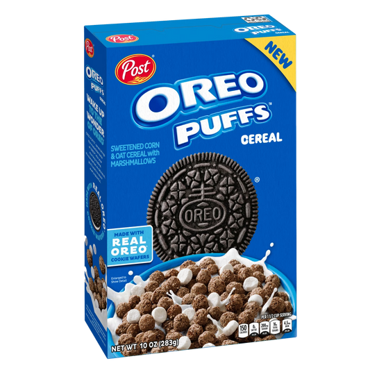 Post Oreo Puff Cereal 283g