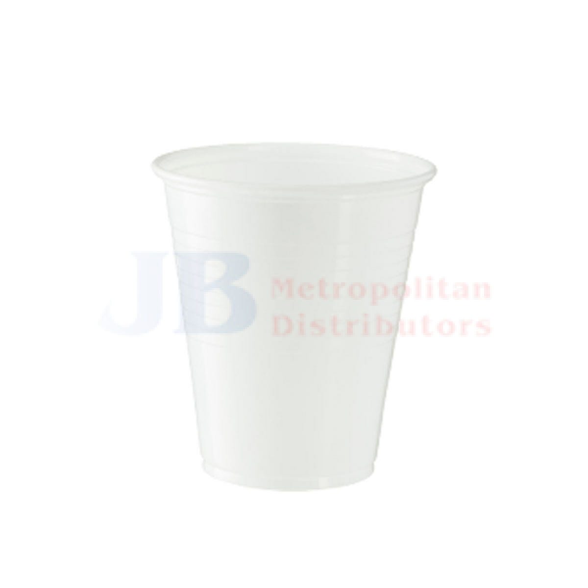 Plastic Cup White 200ml (50 Pack)