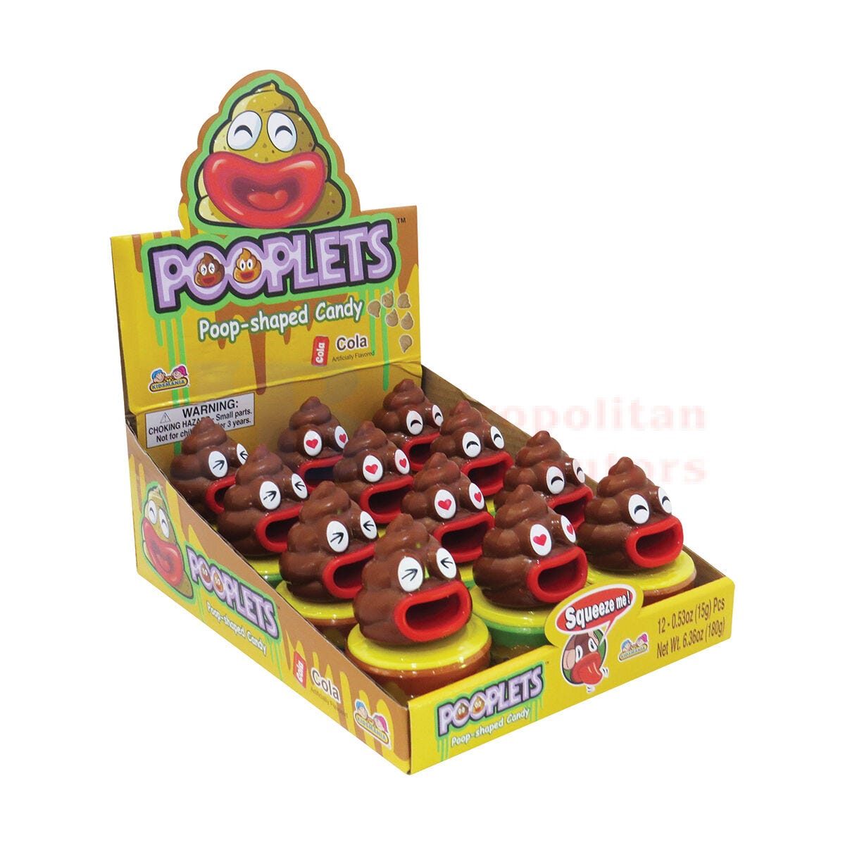 Popplets Poop Shaped Candy 15g
