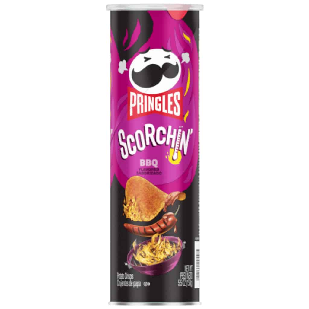 Pringle Scorchin Bbq 158g