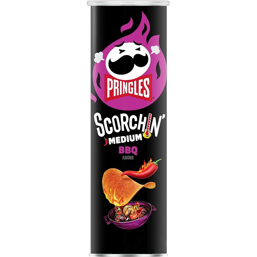 Pringle Scorchin Bbq 158g