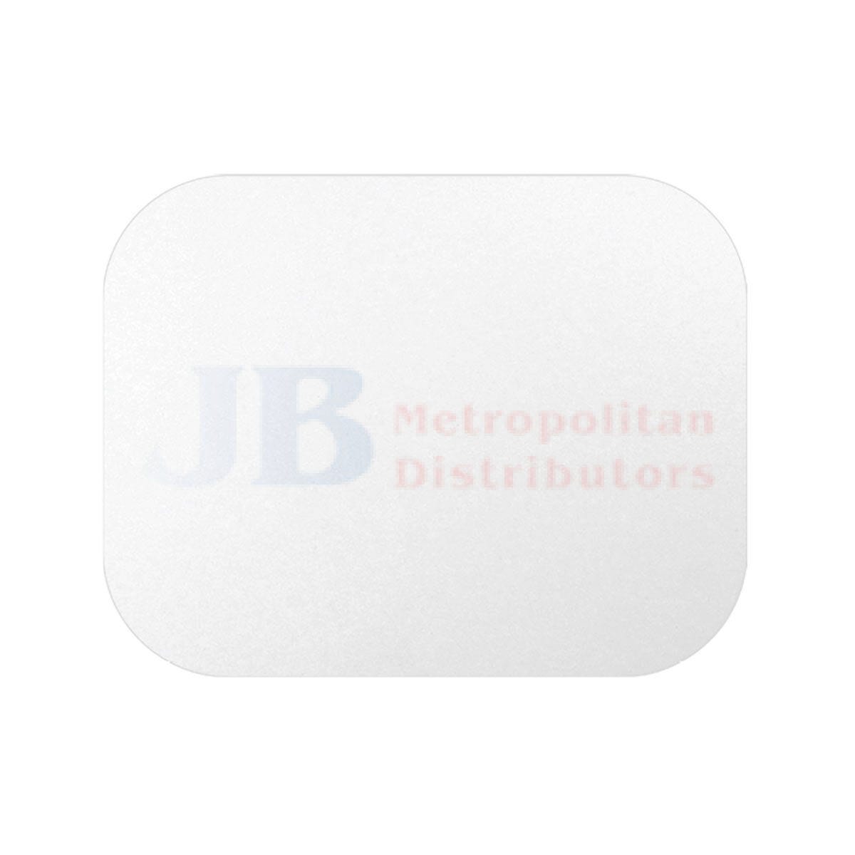 Rectangle Foil Container Lid 550ml (500 Pack)